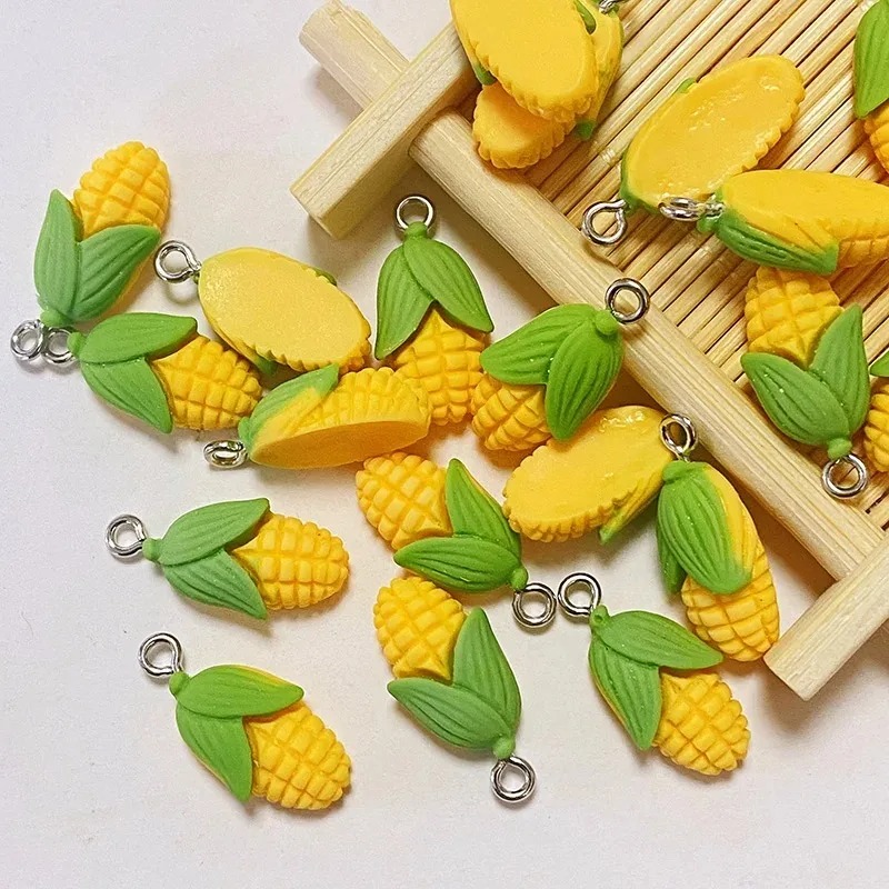Resin Craft Supplies - 20 stuks grappige mini maïs groente