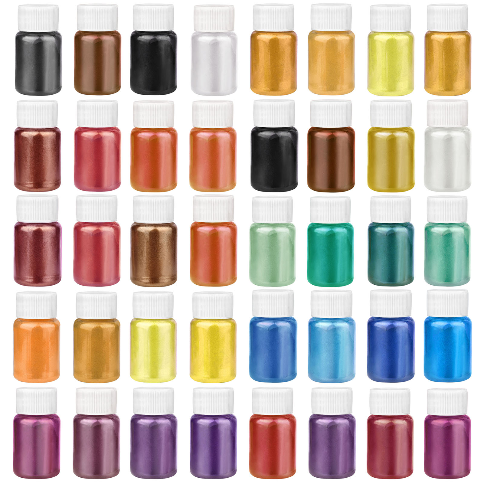 Resin Pigment Set - 4 Kleuren/Set Parelmoer Poeder Hars Pigment