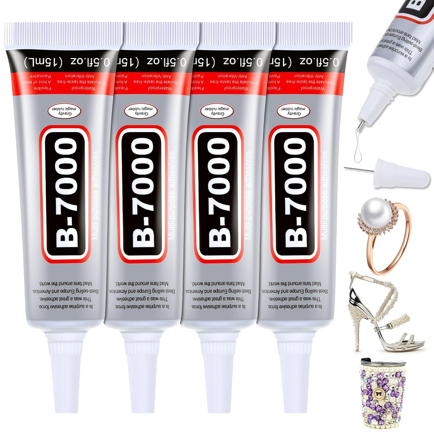 Crafting Resin - 1-10 Stuks B-7000 Super Lijm Loolifl