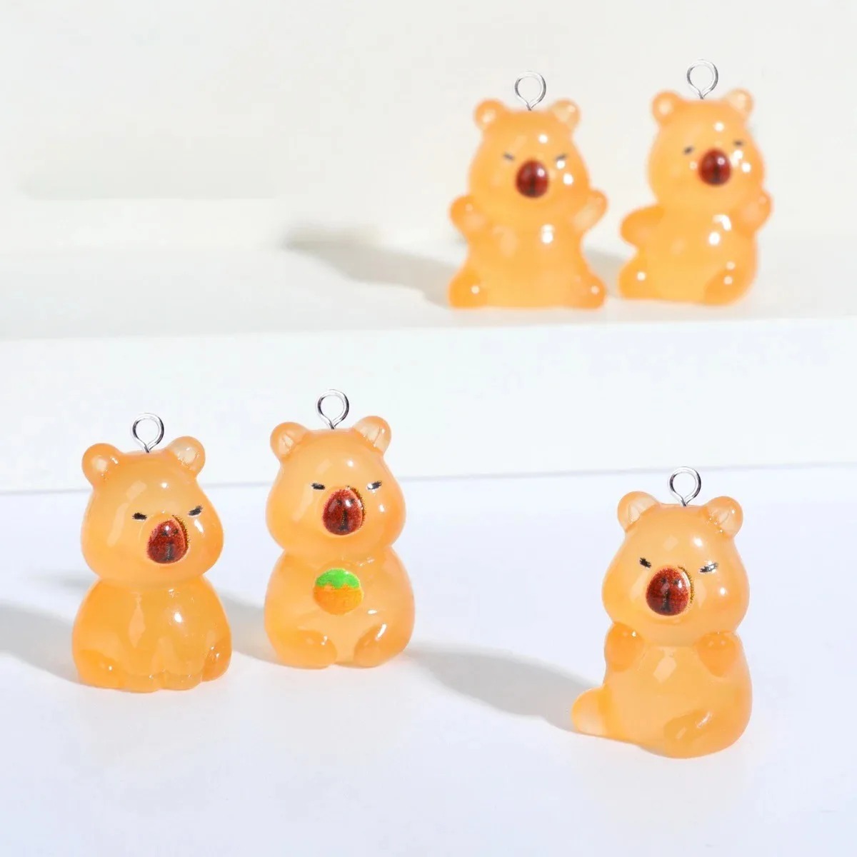 Resin Craft Supplies - 10 stuks Kawaii platte harscharms die