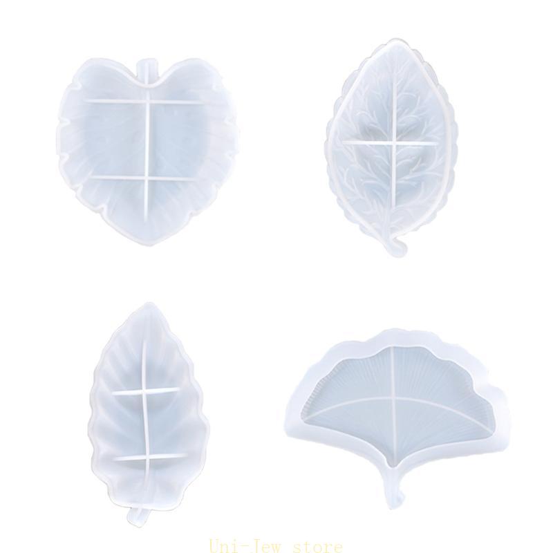 Serving Tray Mold - Bladvormige harsvorm DIY-plaatvorm voor fruitplateau serveerplank