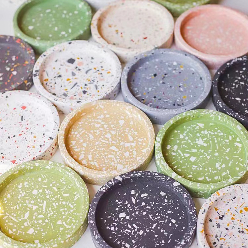 Coaster Mold Round - Ronde lade cement mallen siliconen mallen