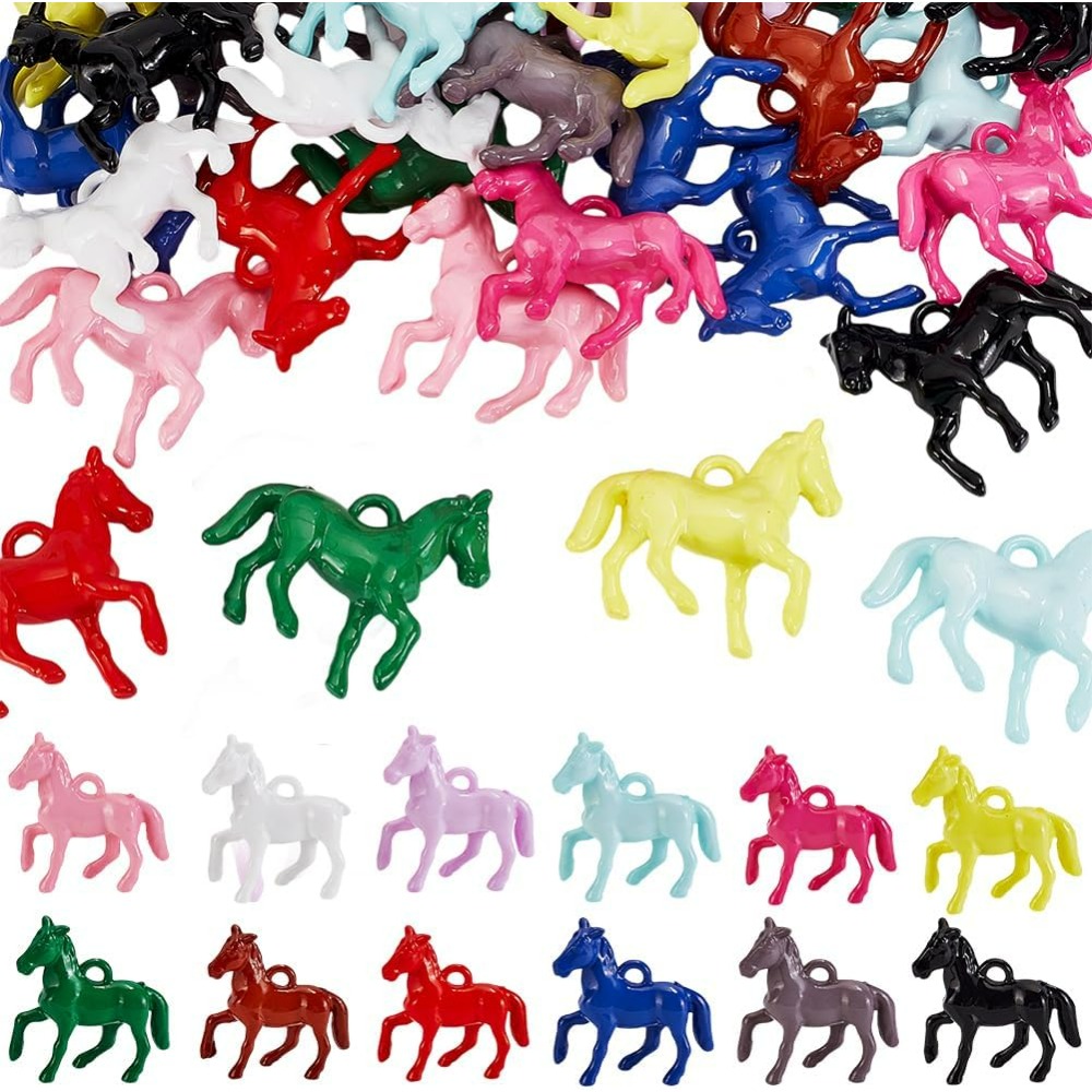 Crafting Resin - 48 stks Ondoorzichtige Acryl Hangers 12