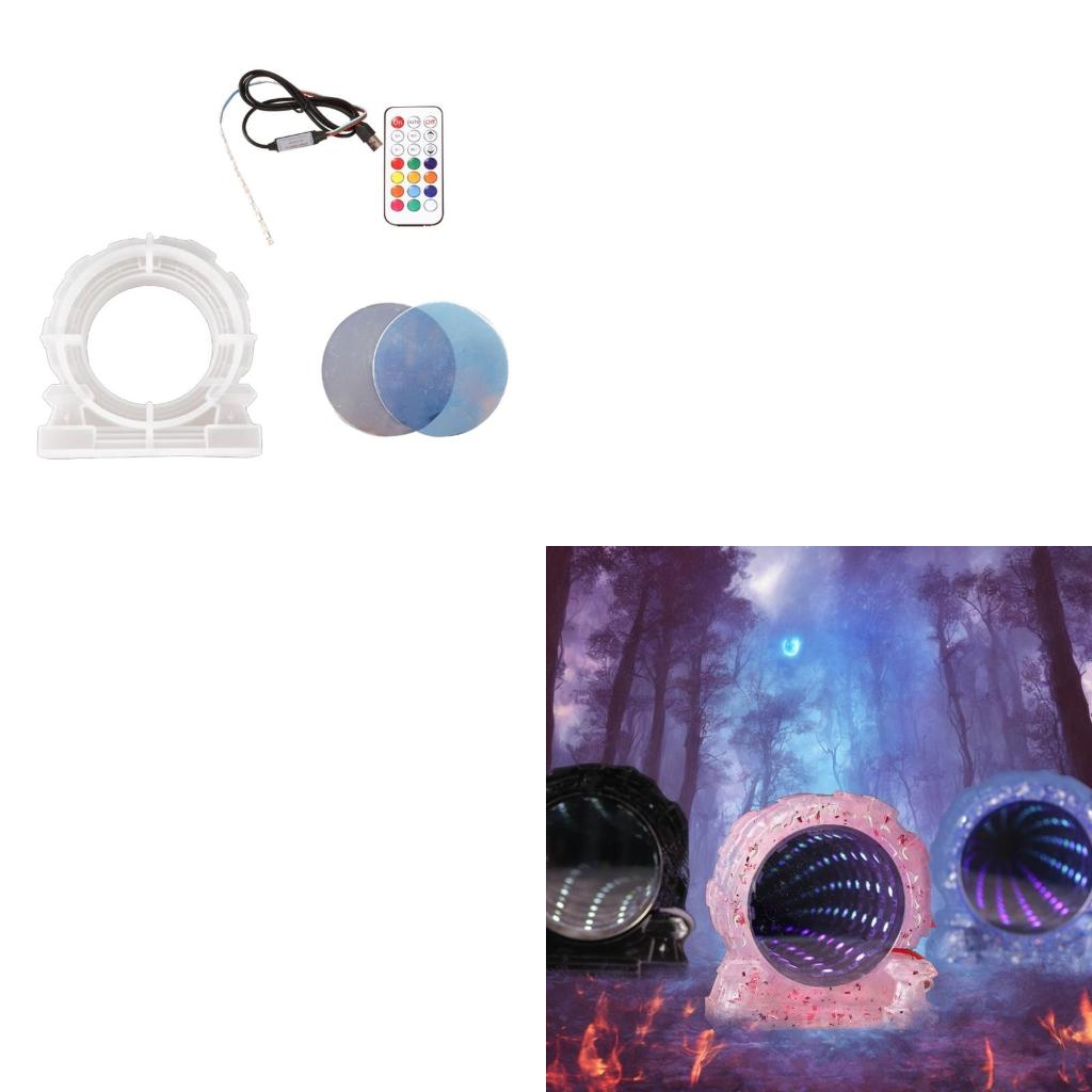Resin Craft Genshin - Abyssal Mirror siliconen gietvorm voor doe-het-zelf