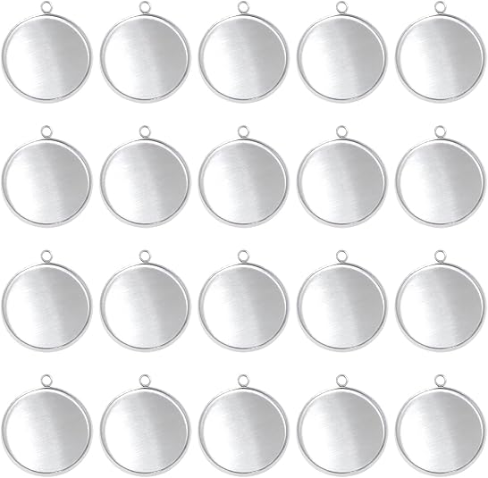 20-delige roestvrijstalen rond - Crafting Resin recensie en prijs