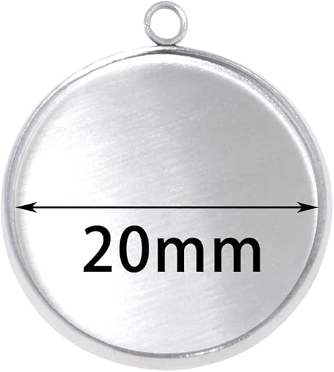 20-delige roestvrijstalen rond - Crafting Resin recensie en prijs