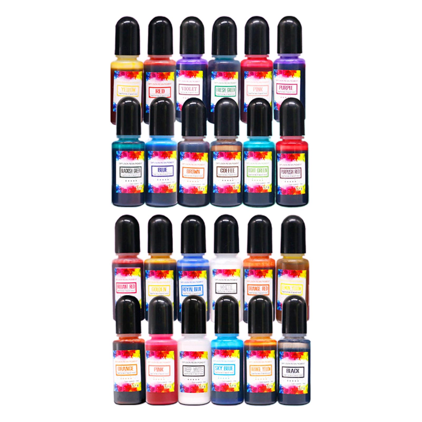 24 stuks alcoholinkt epoxyhars - Resin Dye Alcohol recensie en prijs