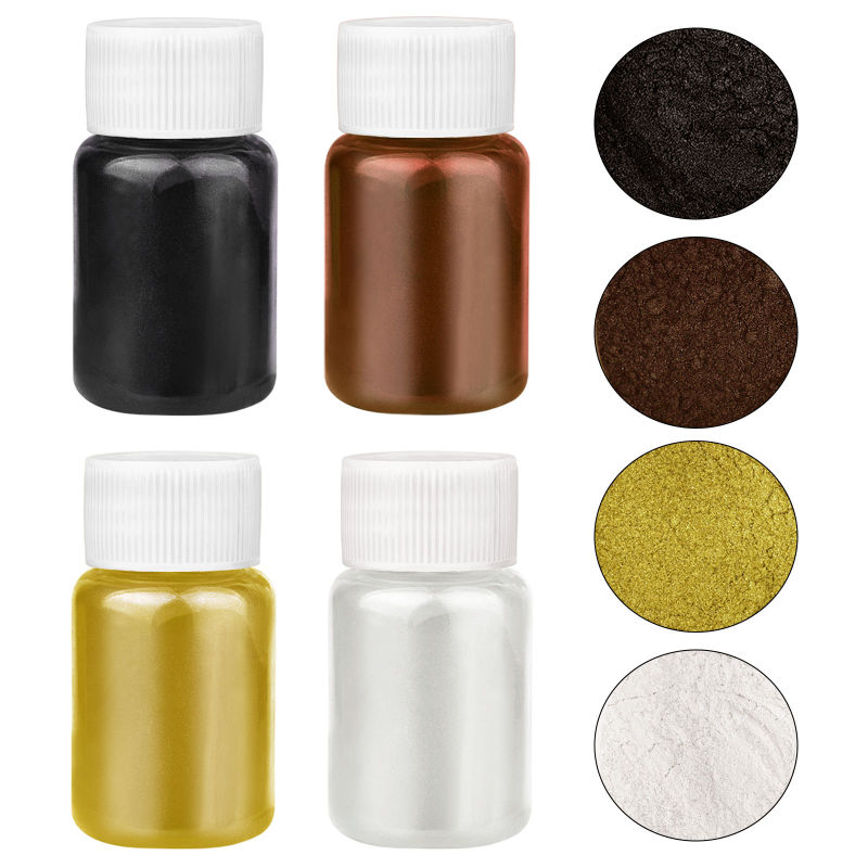 4 Kleuren/Set Parelmoer Poeder - Resin Pigment Set recensie en prijs