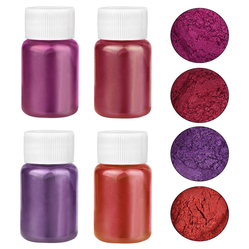4 Kleuren/Set Parelmoer Poeder - Resin Pigment Set recensie en prijs