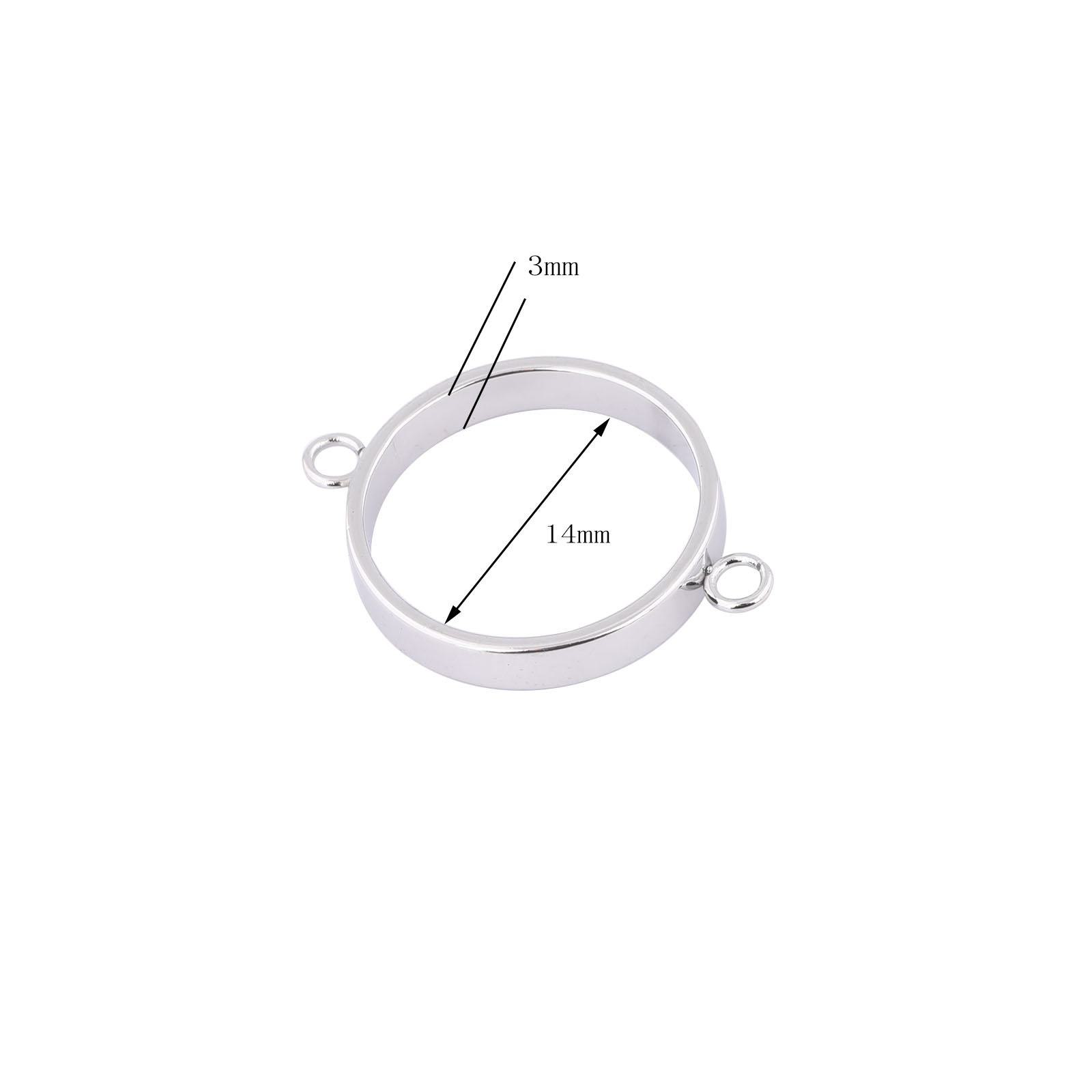 10 stuks roestvrij staal 14 mm - Resin Craft Projects recensie en prijs