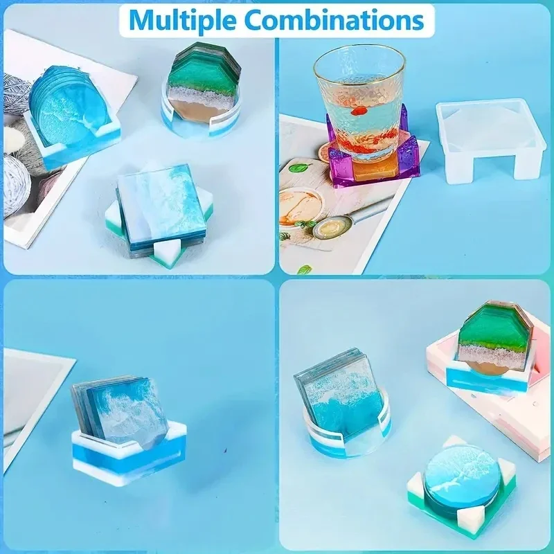 5 stks/set DlY Epoxyhars Cup O - Coaster Mold Round recensie en prijs