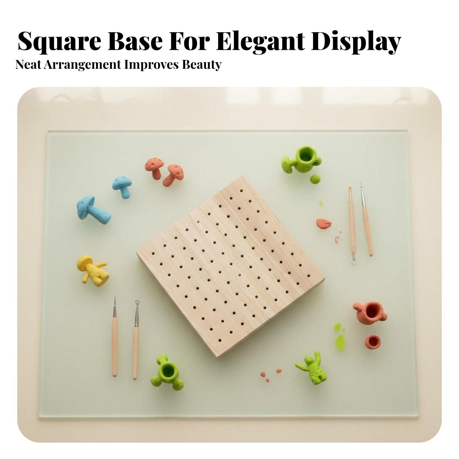 Harsklei-plaat Eikenhouten knu - Resin Craft Workshop recensie en prijs