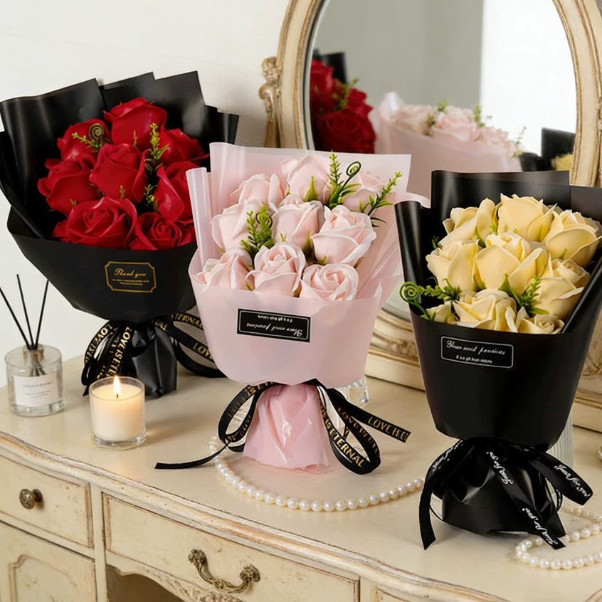 9 hoofden zeepbloem rozenboeke - Dried Flower Bulk recensie en prijs