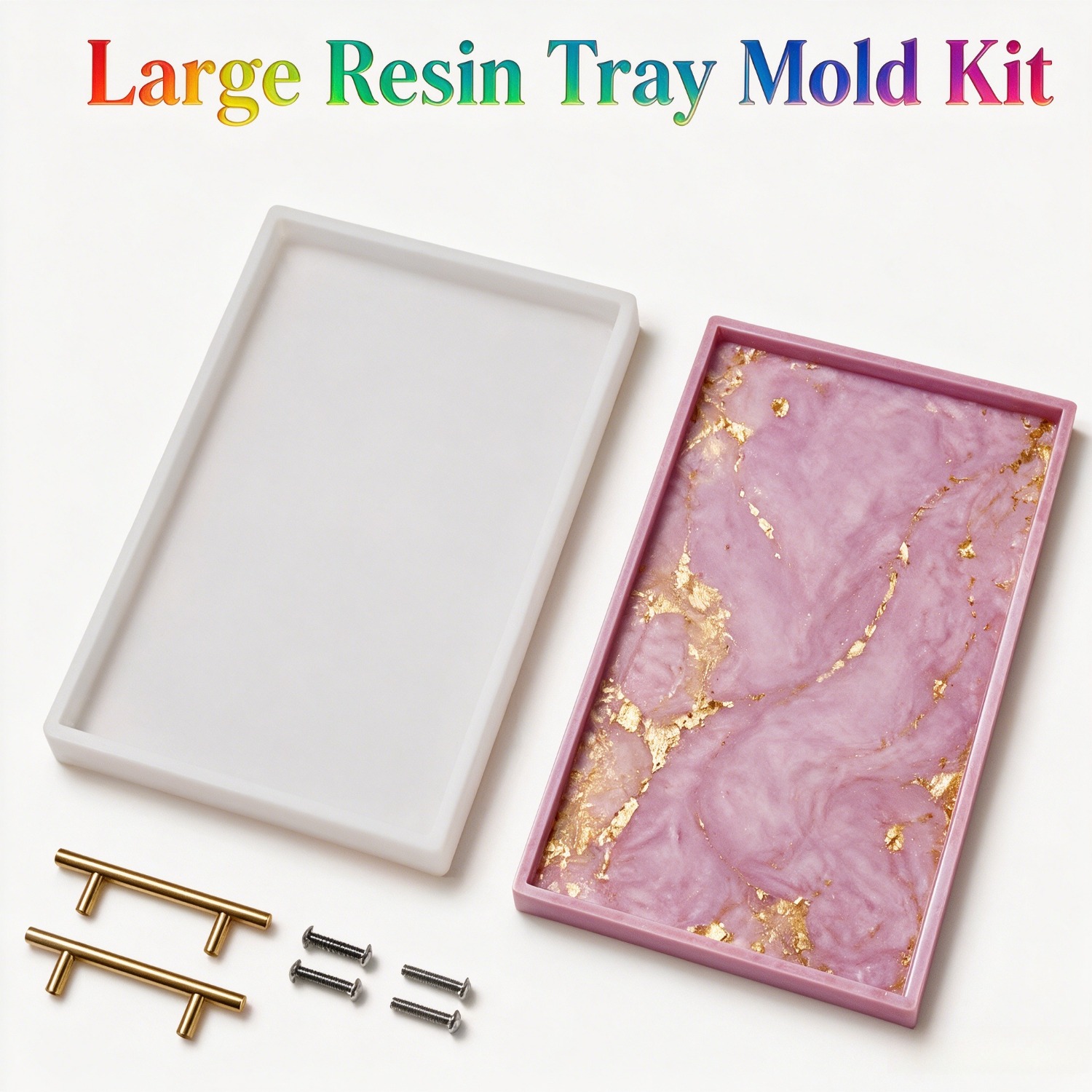 Hars-siliconen mallen, 2D plat - Silicone Mold Tray recensie en prijs