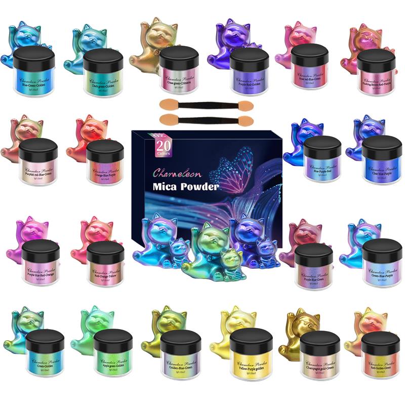 10/20 Kleuren Set Hars Kleur V - Resin Pigment Set recensie en prijs