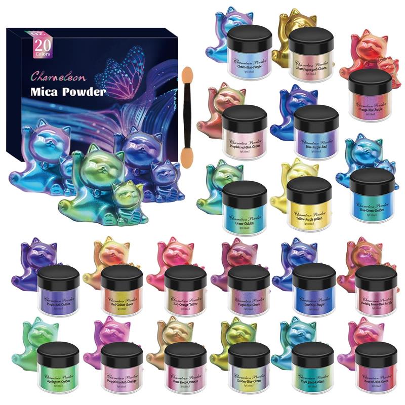 10/20 Kleuren Set Hars Kleur V - Resin Pigment Set recensie en prijs