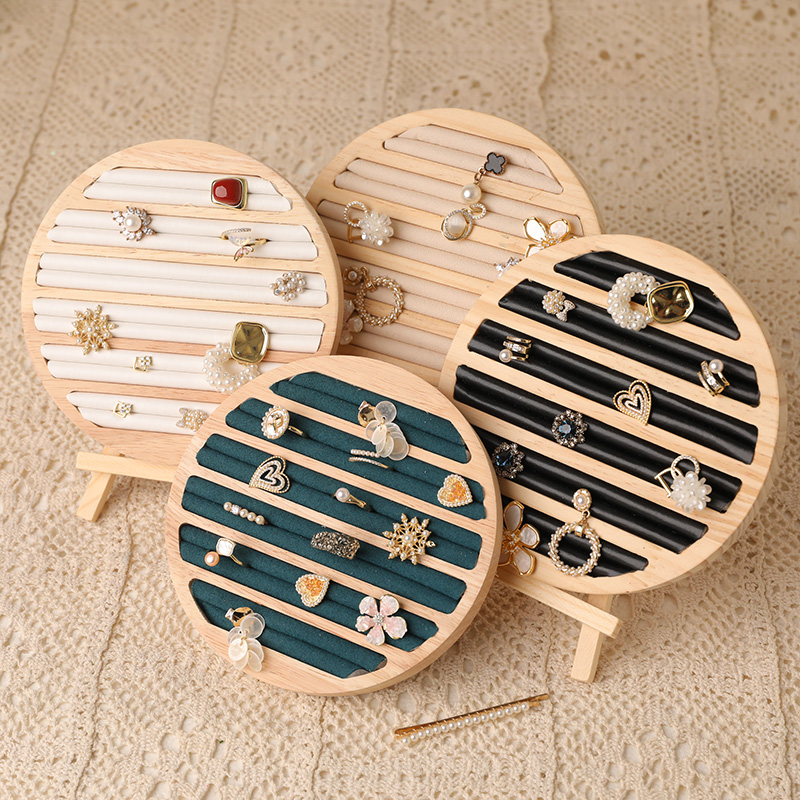 Houten ronde vorm sieraden lad - Wood Ring Blank recensie en prijs