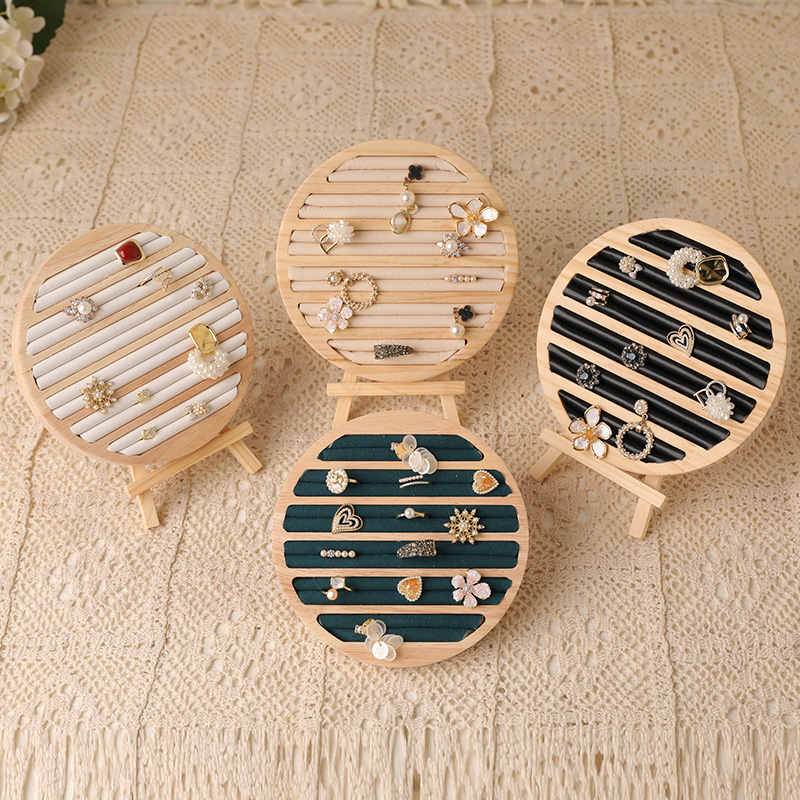 Houten ronde vorm sieraden lad - Wood Ring Blank recensie en prijs
