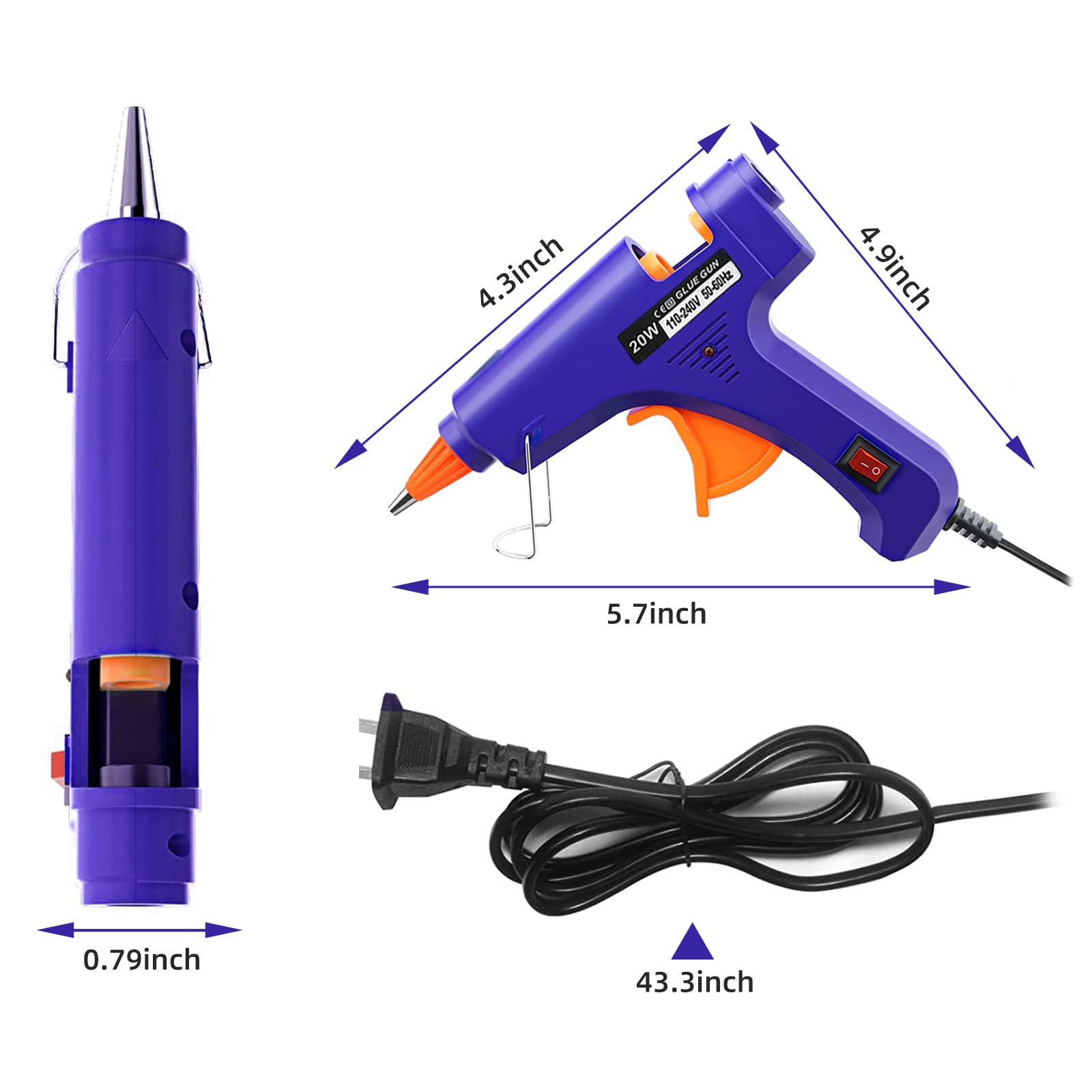 20W Hot Melt Lijmpistool Huish - Heat Gun Small recensie en prijs