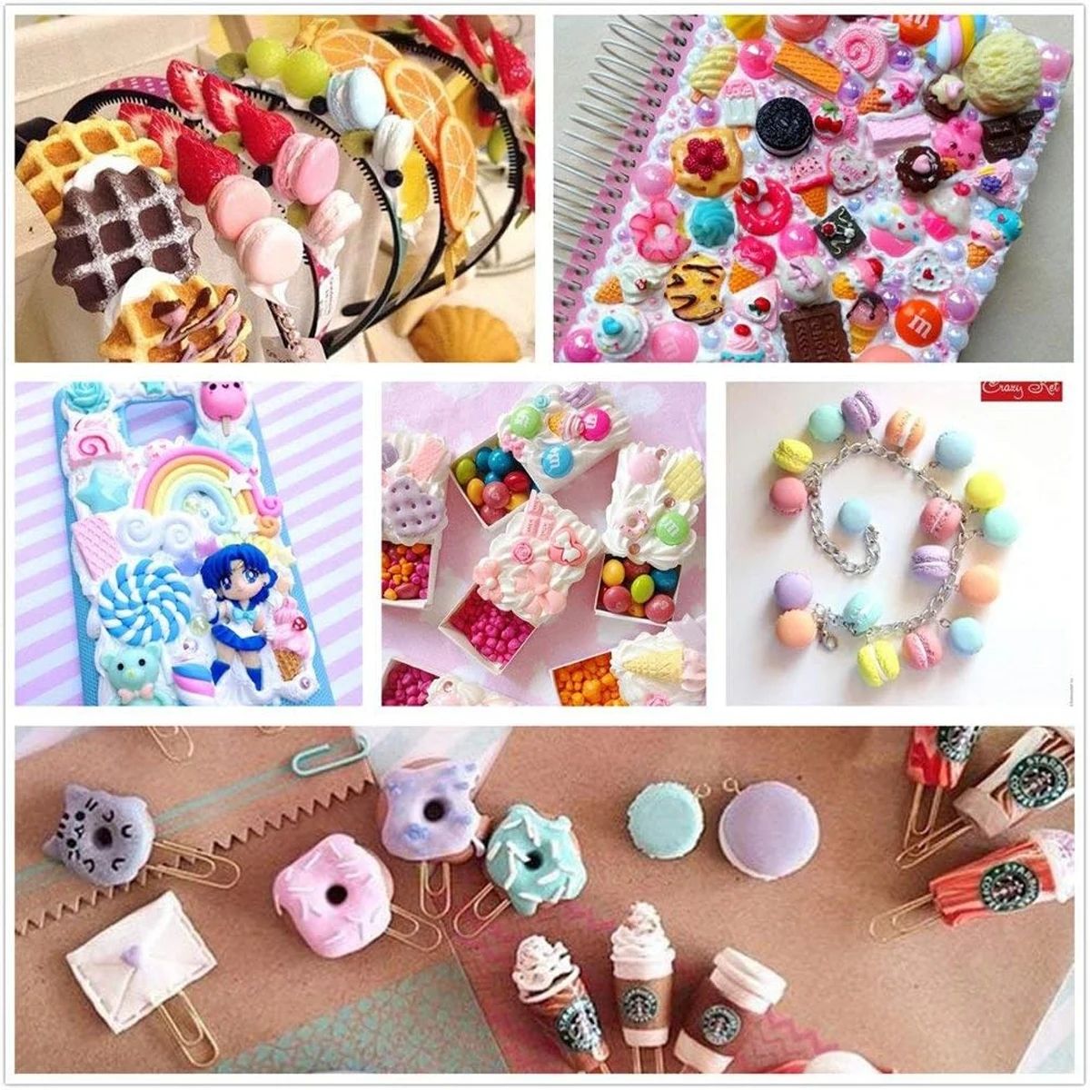 30pcs Willekeurige Snoep Slime - Resin Craft Kit recensie en prijs