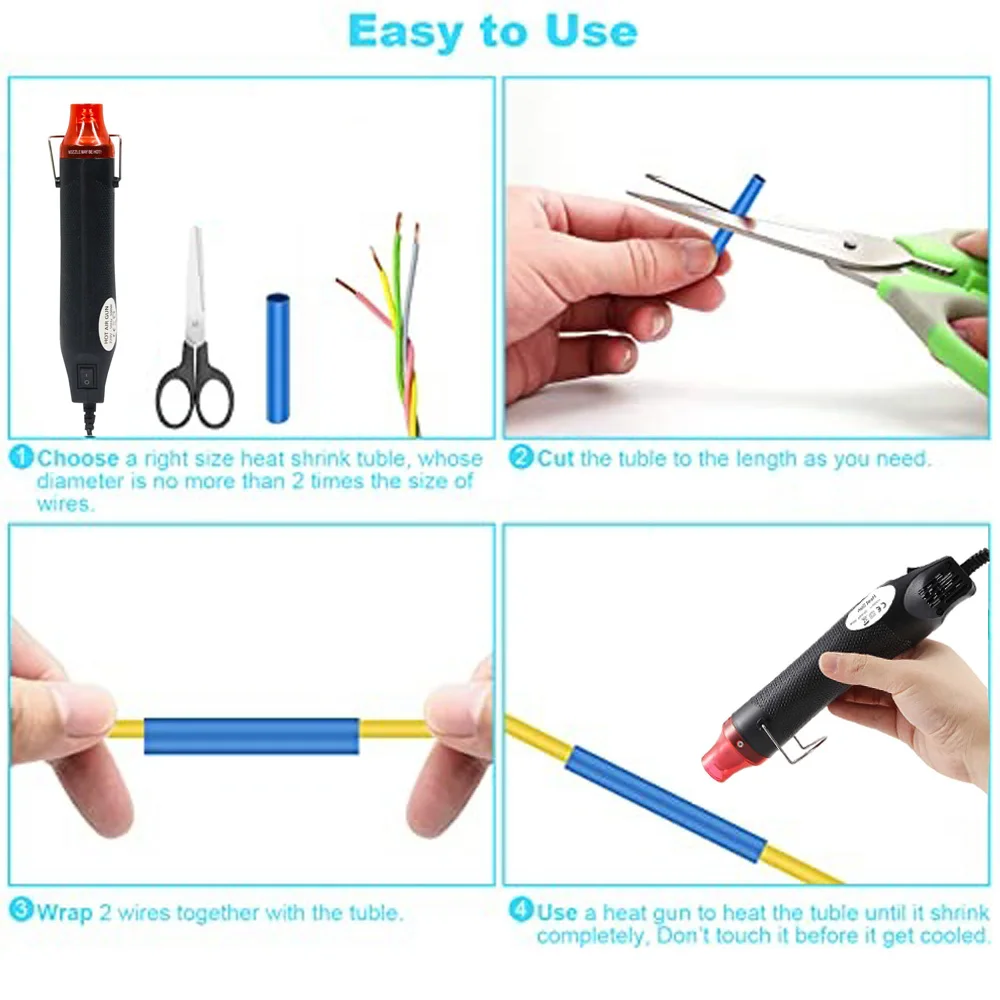 2:1 Krimpbare Draad Krimpfolie - Heat Gun Small recensie en prijs