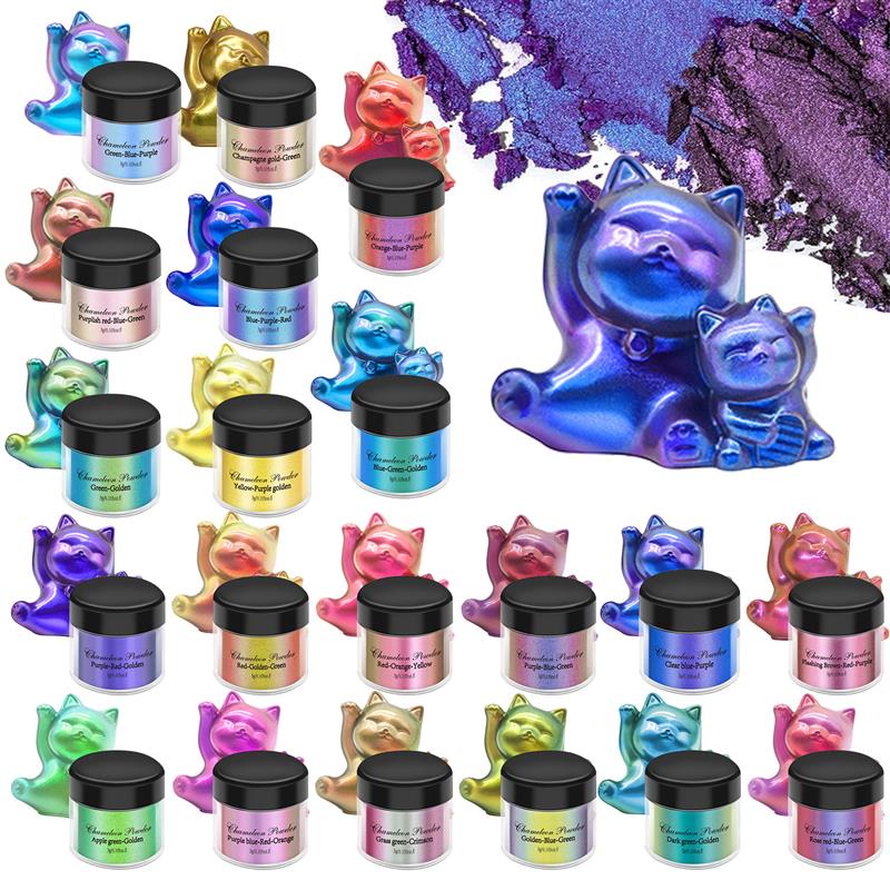 3G Spiegelkameleons Harspigmen - Resin Pigment Set recensie en prijs