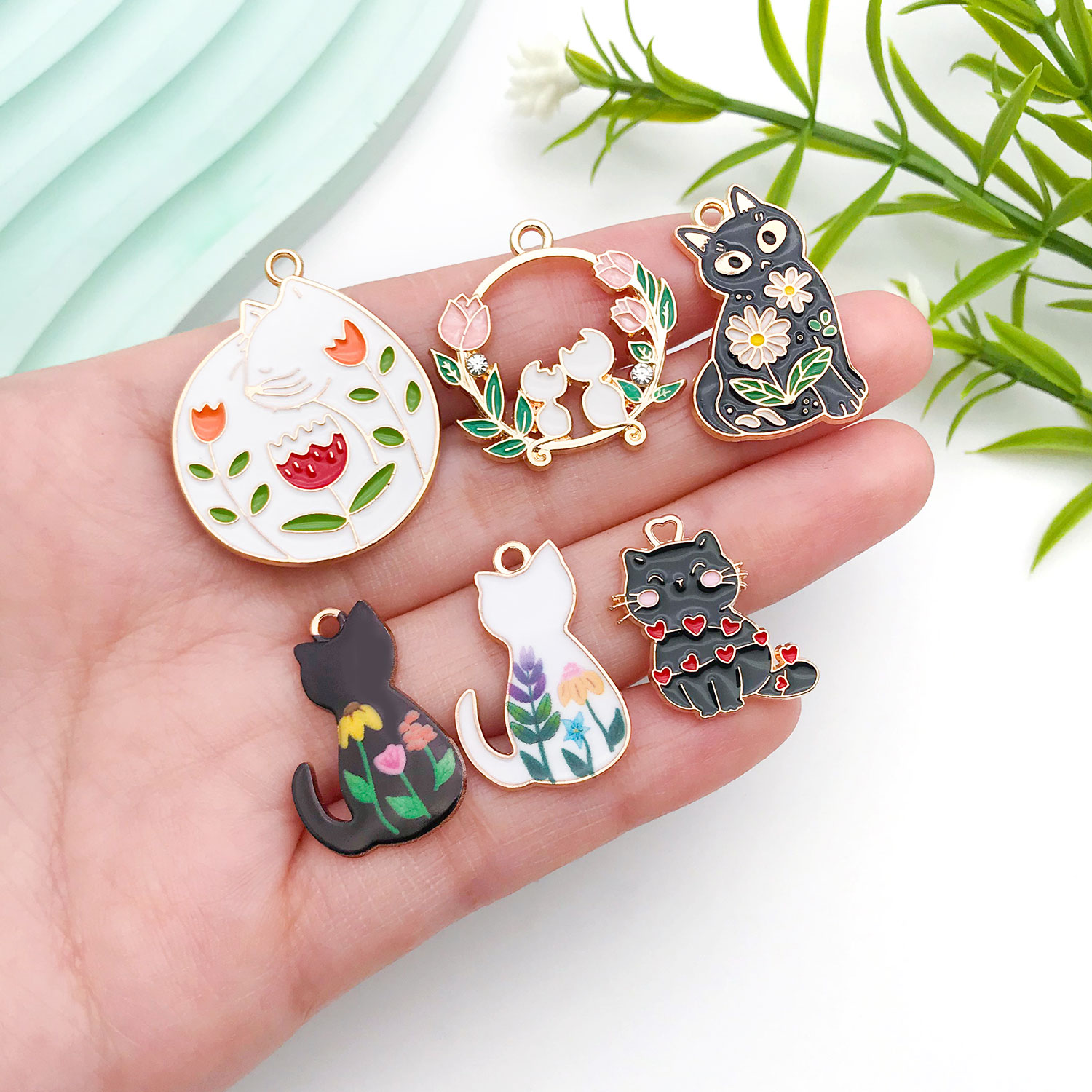 5/10 stuks hars populaire kat  - Resin Craft Kit recensie en prijs