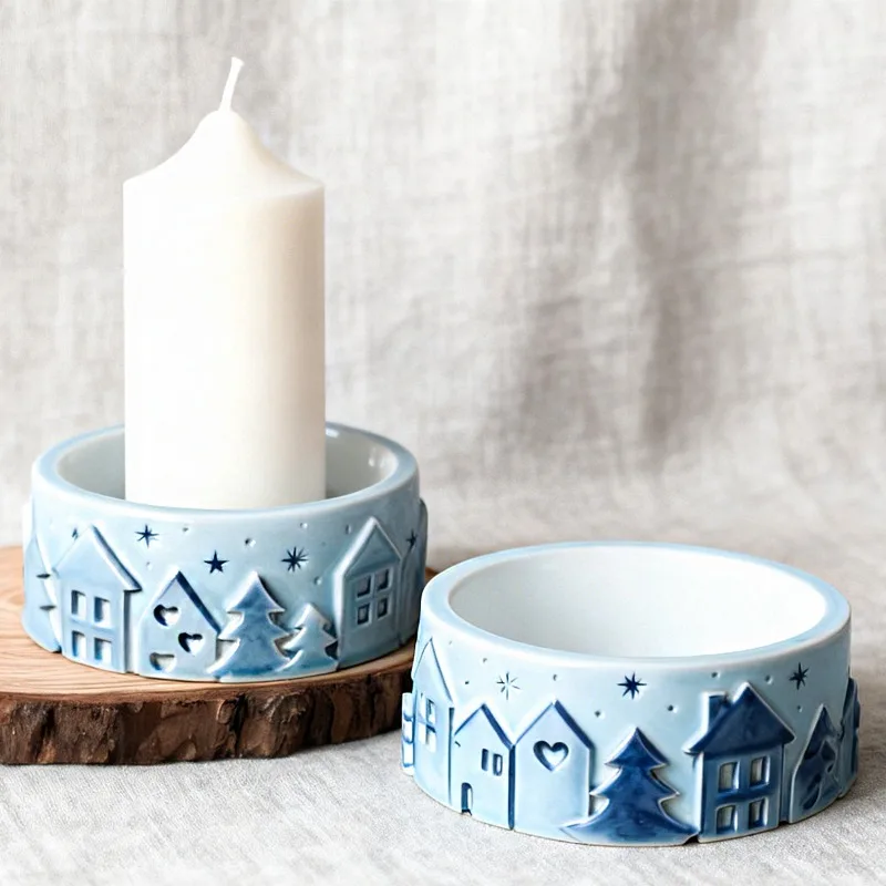 Relief House Bowl Siliconen Ma - Coaster Mold Round recensie en prijs