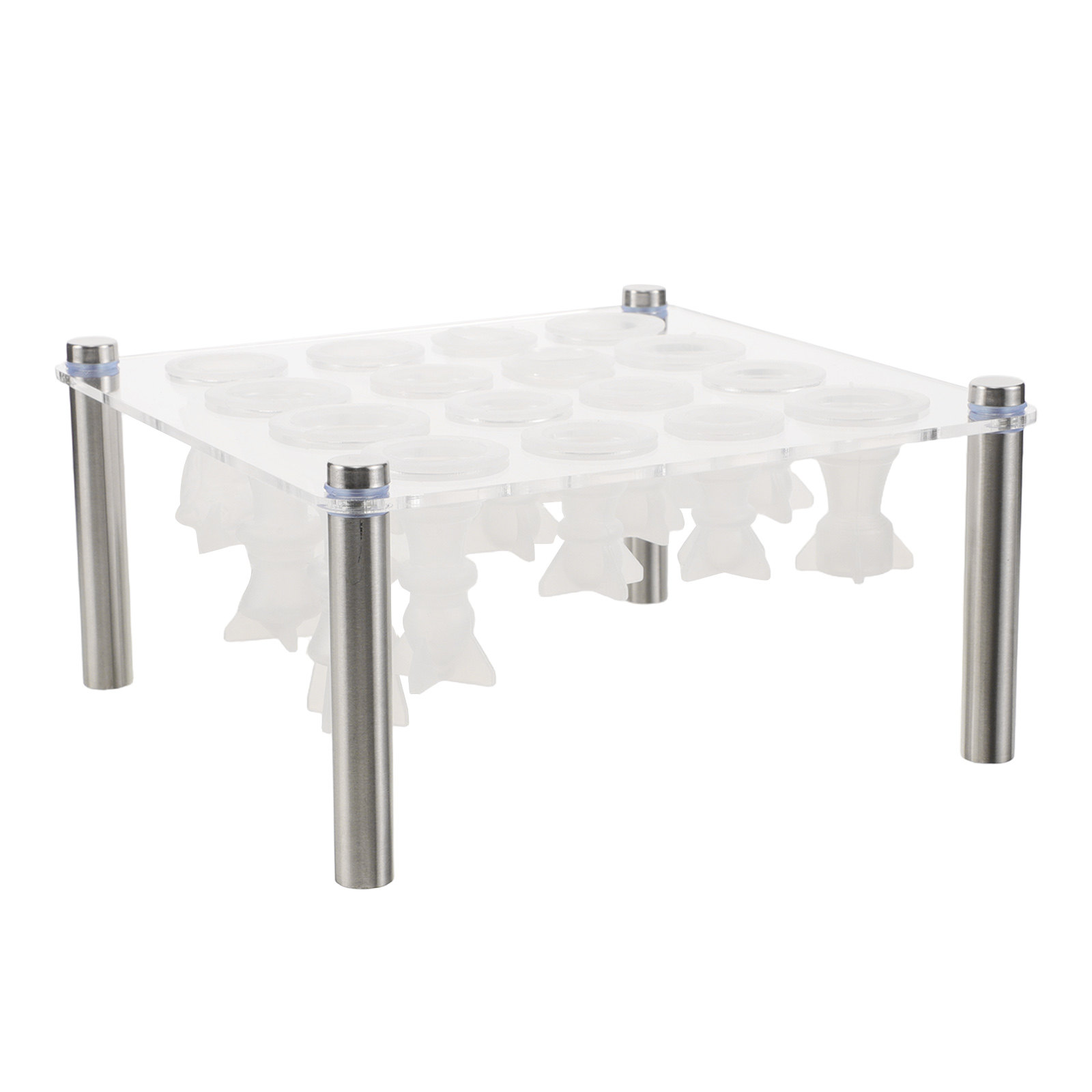 1Set Schaakstukken Siliconen M - Resin Craft Workshop recensie en prijs
