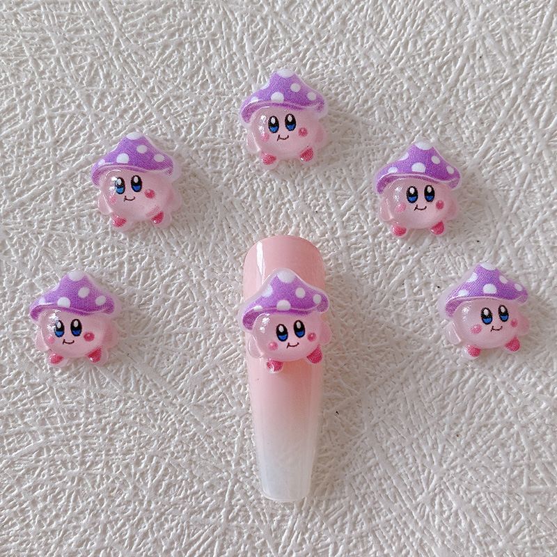 2/10/20pcs Kirby Nail Charms 3 - Crafting Resin recensie en prijs