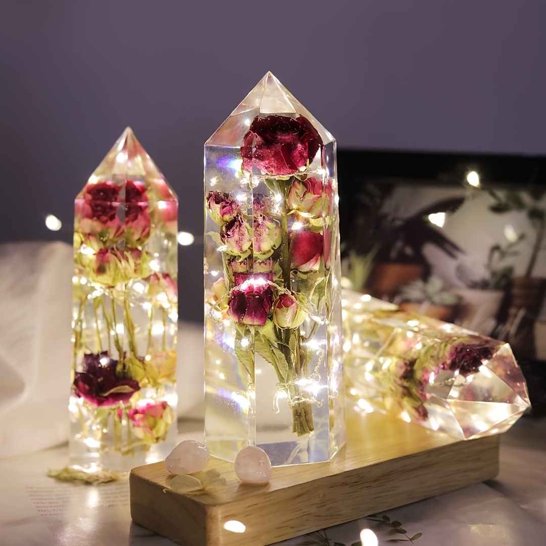 1 Stuks Kristallen Toren Hars  - Flower Preservation Resin recensie en prijs