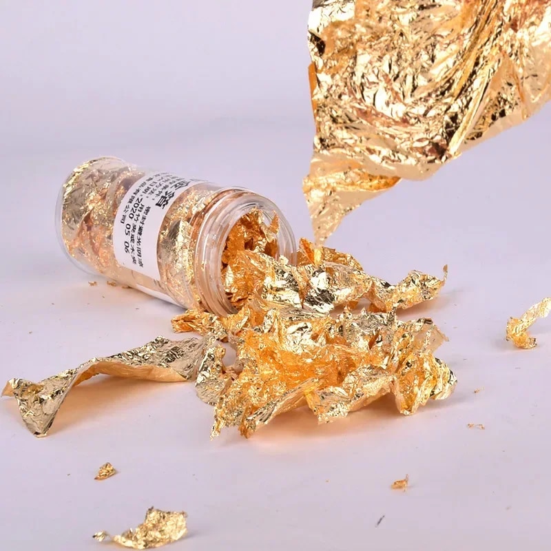 2G/1G Metaalfolie Vlokken Goud - Gold Foil Flakes recensie en prijs