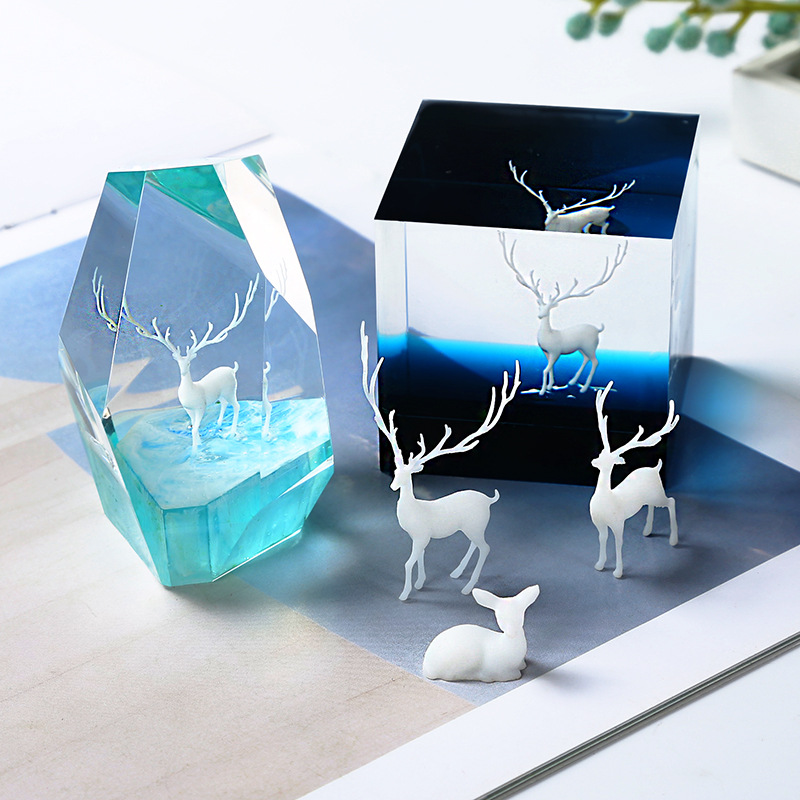 SNASAN 6 stuks 3D Micro Zwaan  - Resin Ocean Wave Mold recensie en prijs
