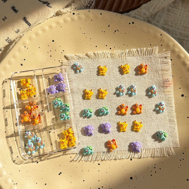 Pokemon nagelkunstaccessoires, - Crafting Resin recensie en prijs