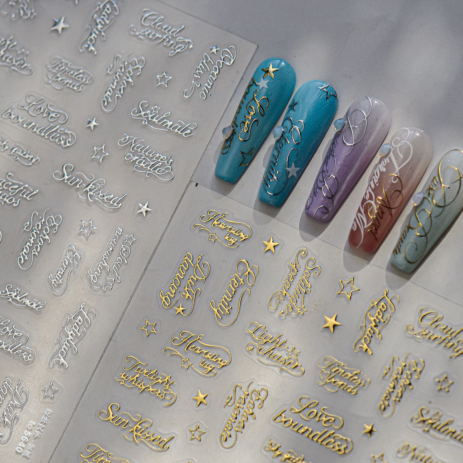 1 stks 5D Goudfolie Nail Art S - Gold Foil Flakes recensie en prijs