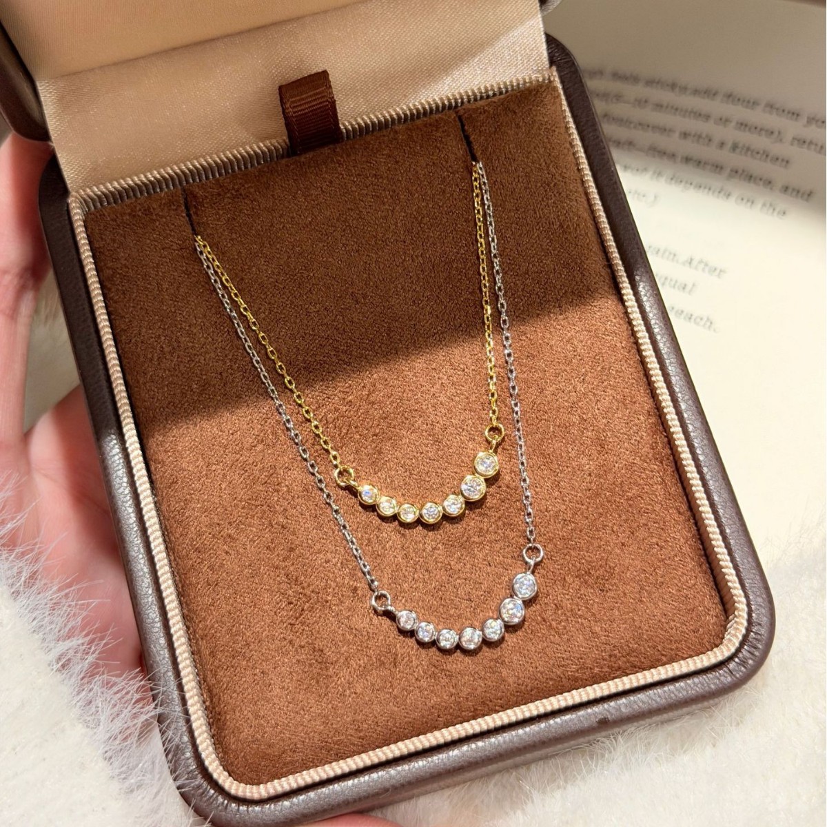 MOVESKI Bezel Set Ronde Moissa - Bezels Set Pendant recensie en prijs