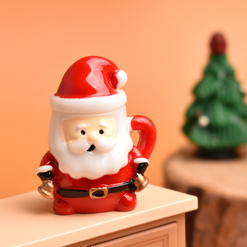 Mini Santa Theekopje Ornament  - Crafting Resin recensie en prijs