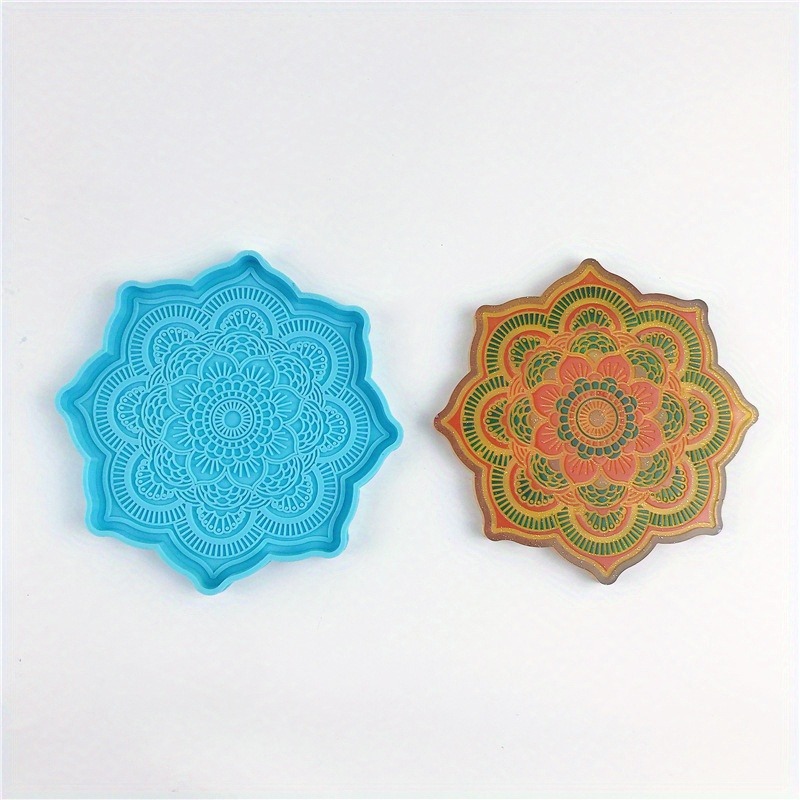 Mandala Coaster Siliconen Mal  - Coaster Mold Round recensie en prijs