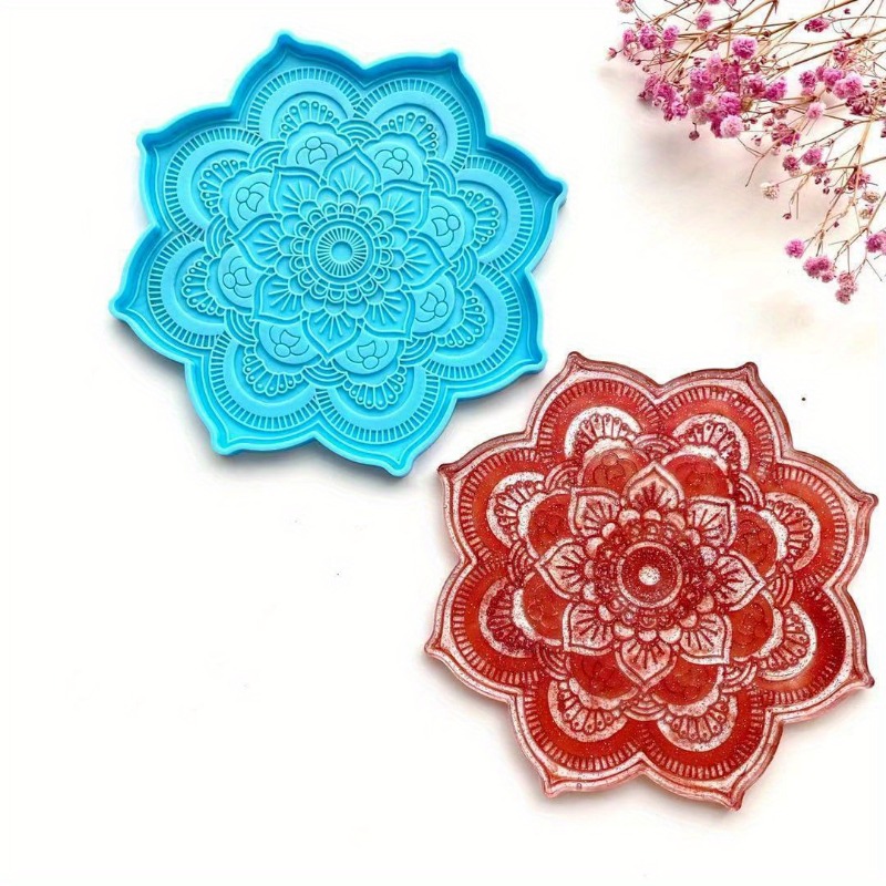 Mandala Coaster Siliconen Mal  - Coaster Mold Round recensie en prijs