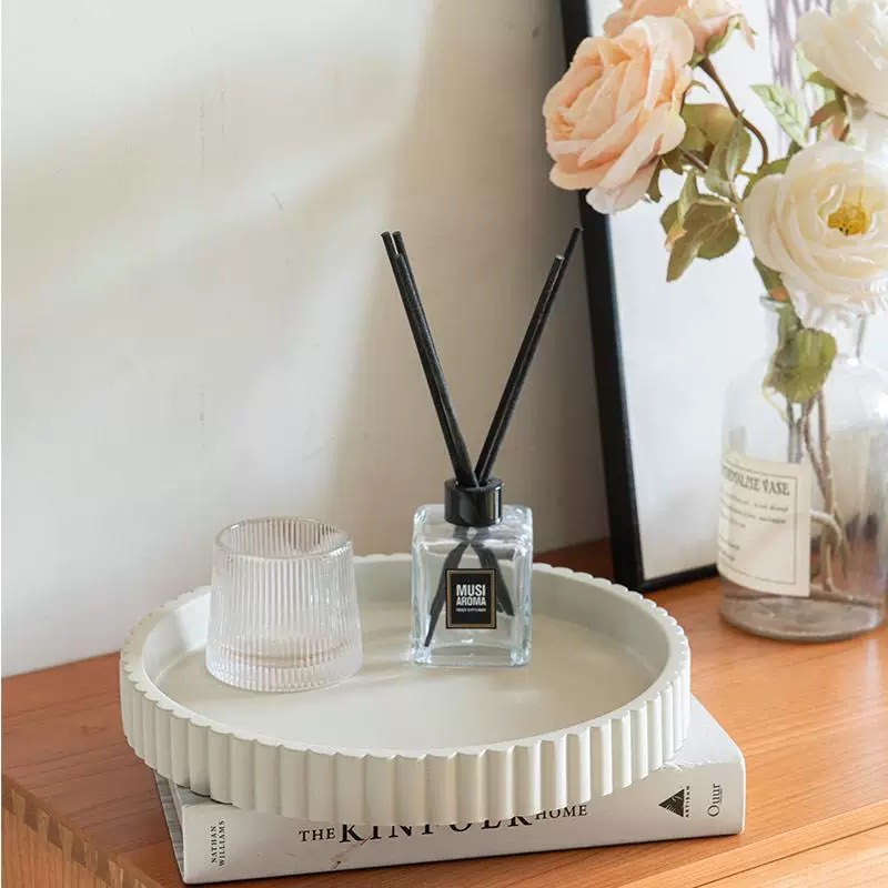 Ronde decoratieve betonnen lad - Coaster Mold Round recensie en prijs