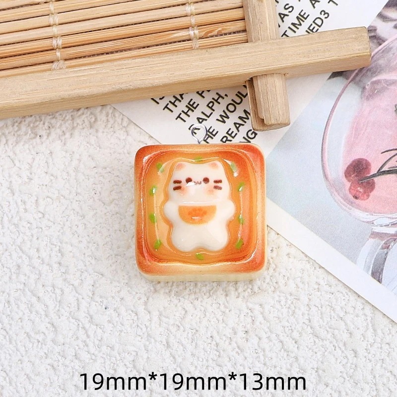 10 stuks Kawaii Kat Toast Broo - Resin Craft Projects recensie en prijs