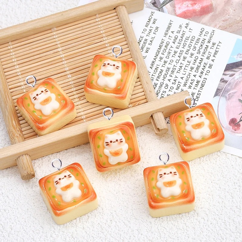 10 stuks Kawaii Kat Toast Broo - Resin Craft Projects recensie en prijs