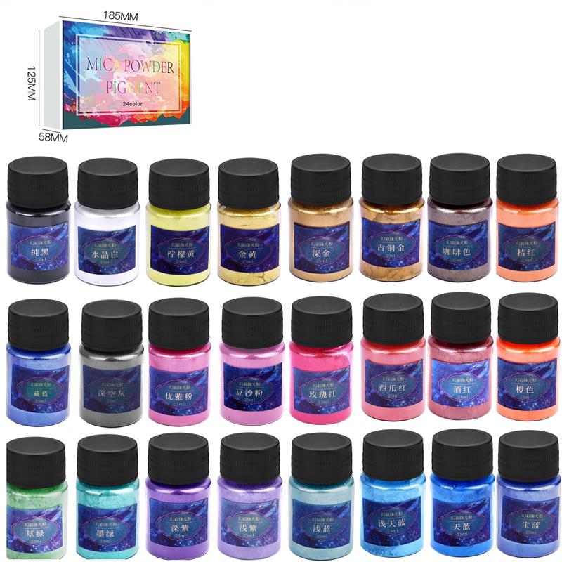 6/24/30 Kleuren Epoxyhars Kleu - Resin Pigment Set recensie en prijs