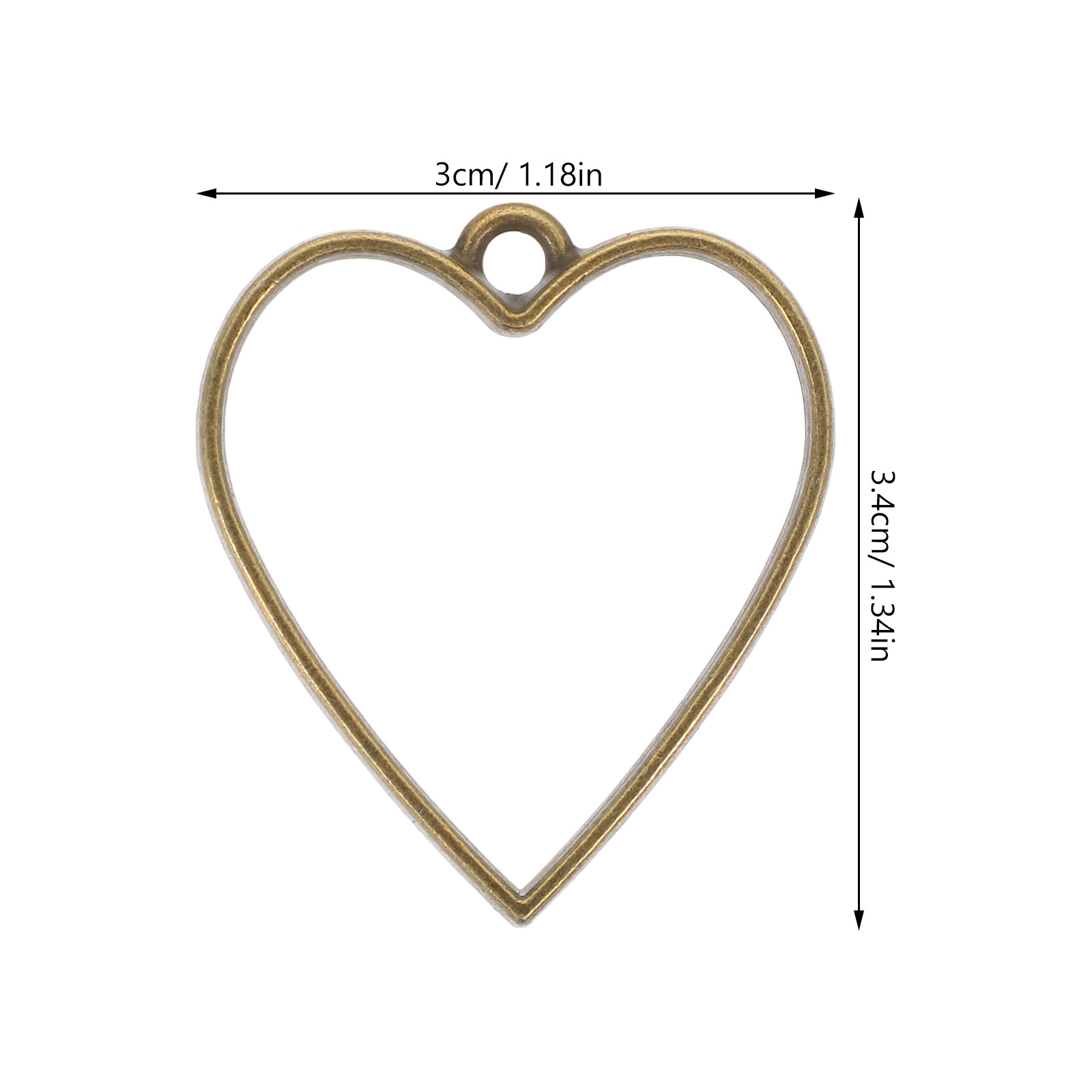 50 stuks DIY hars sieraden bez - Bezels Set Pendant recensie en prijs