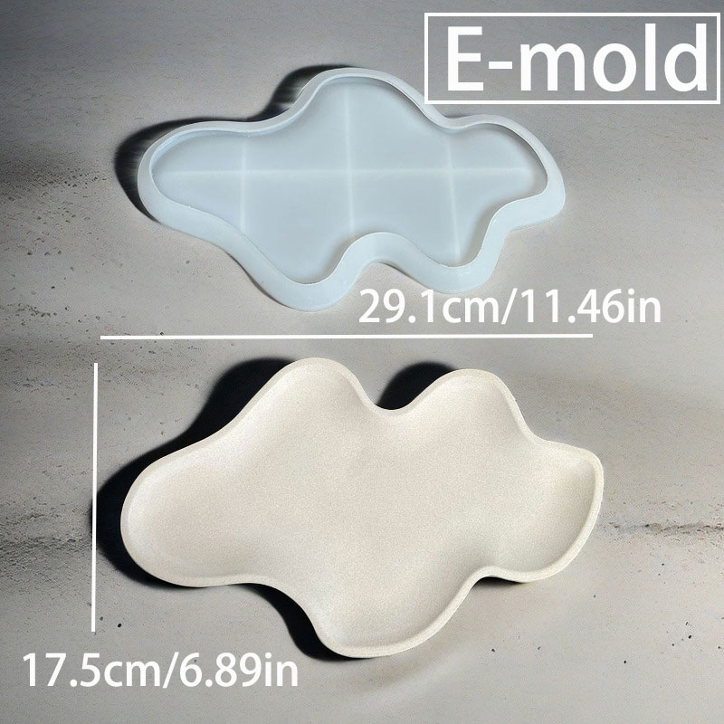 Wolk Opbergbak Betonvorm Moer  - Serving Tray Mold recensie en prijs