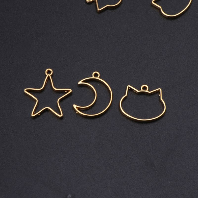 90 Stuks Mini Geometrische Fra - Bezels Set Pendant recensie en prijs