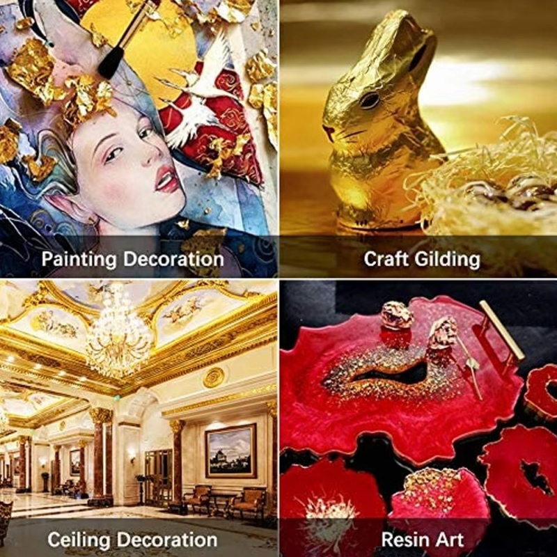 100 stuks Imitatie Goud Zilver - Gold Foil Flakes recensie en prijs