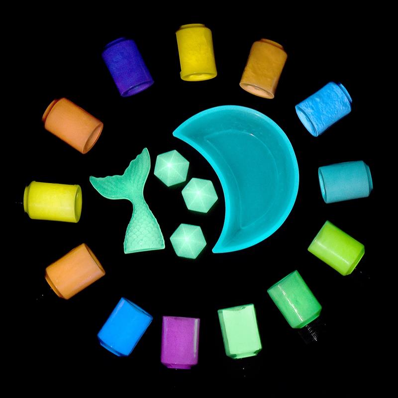 Lichtgevende poedersets Epoxyh - Resin Pigment Set recensie en prijs