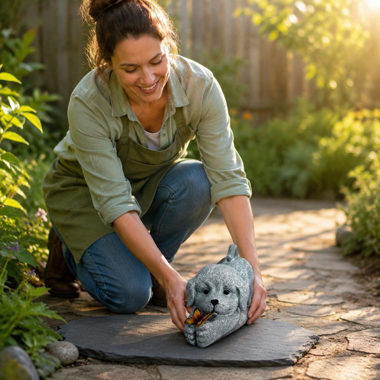 Solar Dog Statue Resin Craft S - Crafting Resin recensie en prijs