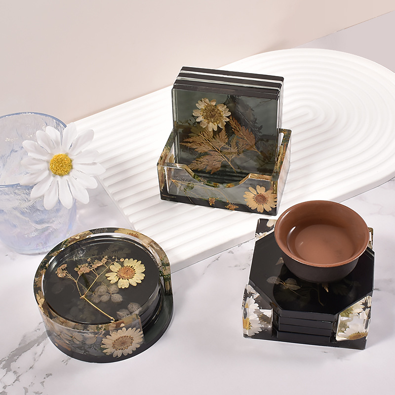 Siliconen Onderzetter Opbergdo - Coaster Mold Round recensie en prijs